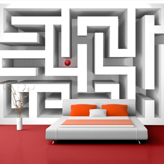 Fototapet Ice Labyrinth 300x210 - Artgeist sp. z o. o.