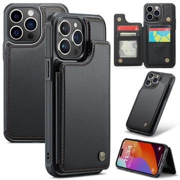 Caseme iPhone 16 Pro Max C22 etui RFID kortlommebok Svart Caseme iPhone 16 Pro Max C22 etui RFID kortlommebok Svart