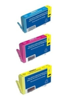 Nordicink XL-Paket: cyan, magenta, gul NH-R0364PAKET