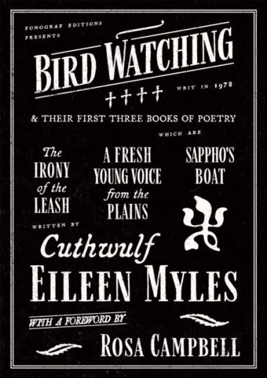Bird Watching and Their First Three Books of Poetry