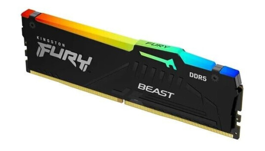 Kingston FURY Beast 16GB DDR5-6000 RAM med RGB og AMD EXPO