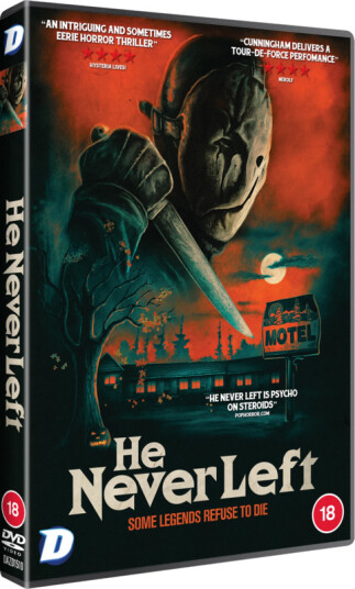 He Never Left (2023) DVD He Never Left (2023) DVD