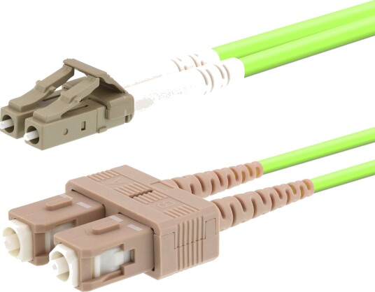 LinkIT Fiber Cord OM5 LC/SC Lime