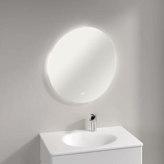 Villeroy & Boch  Antao Speil Asymmetrisk 650x707 mm Med LED-lys