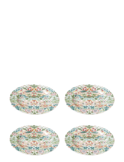 Morris & Co Morris & Co Plate S.thief  4-Pack - Multi/patterned - Ø 23 CM
