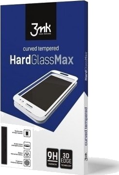 3Mk Hardglassmax Iphone Xs Max Black, Apple, Iphone Xs Max, Støvresistent, Ripebestandig, Svart, Gjennomsiktig, 1 Stykker