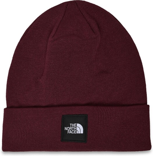 The North Face Dock Worker Recycled Beanie Burgundy ONE SIZE