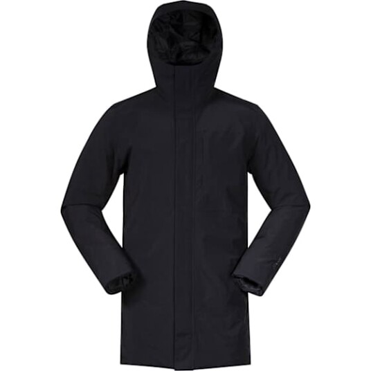 Bergans Oslo Downshell 2L Herre Parka Svart XL - Vanntett Vinterjakke