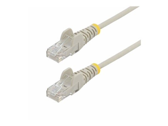 Startech.Com 5M Gray Slim Cat6 Ethernet Cable Snagless 28Awg Lszh Koblingskabel Rj 45 Hann Til Rj 45 Hann 5 M 3.6 Mm Utp Cat 5/5E/6 Ieee 802.3Bt Halogenfri Uten Hindringer Grå N6PAT5MGRS Startech.Com 5M Gray Slim Cat6 Ethernet Cable Snagless 28Awg Lszh Koblingskabel Rj 45 Hann Til Rj 45 Hann 5 M 3.6 Mm Utp Cat 5/5E/6 Ieee 802.3Bt Halogenfri Uten Hindringer Grå N6PAT5MGRS