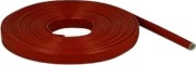 Delock Fire-Proof Sleeving Silicone-Coated - Fleksibel Kabelkanal - 10 M - Rød