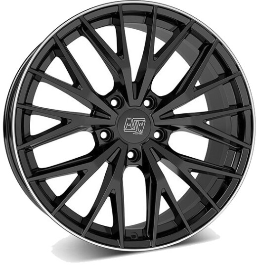 MSW 44 G.Blk/Pol Lip 10.5 x 20 CB73,10 ET40 5/112 10.5 x 20