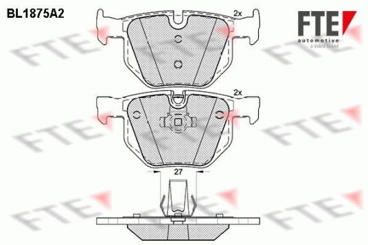 Bremseklosser FTE 9010459