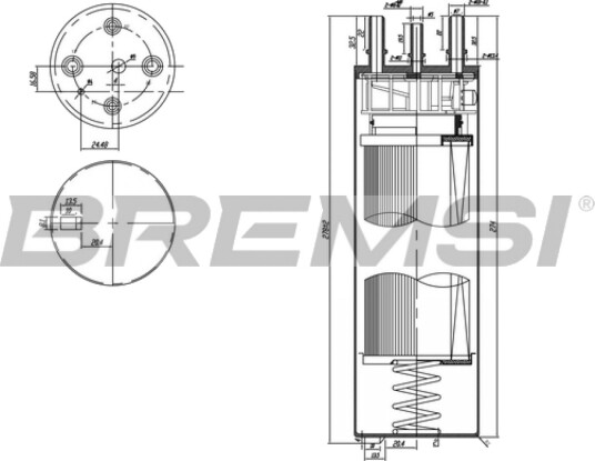 Drivstoffilter BREMSI FE0779 Drivstoffilter BREMSI FE0779