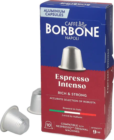 Caffè Borbone | Espresso Intenso 10 kapsler til Nespresso®