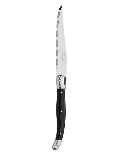 Jean Dubost Laguiole Kniv 23,4 cm Svart - Allsidig og Elegant Kjøkkenkniv