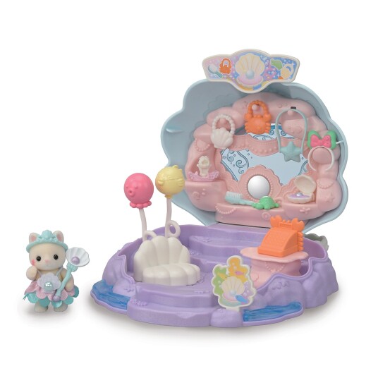 Sylvanian Families Baby Havfruebutikk Lekesett for 3+ år Sylvanian Families Baby Havfruebutikk Lekesett for 3+ år
