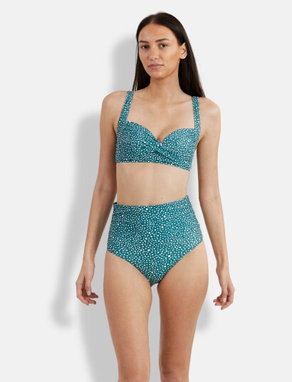 Panos Emporio Ditsy Dots Chara Bottom   Green   40
