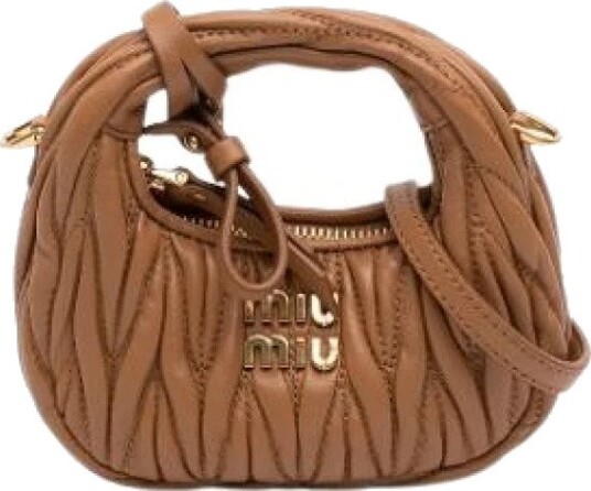 Miu Miu Pre owned Dame Pre owned Brun ONE SIZE,