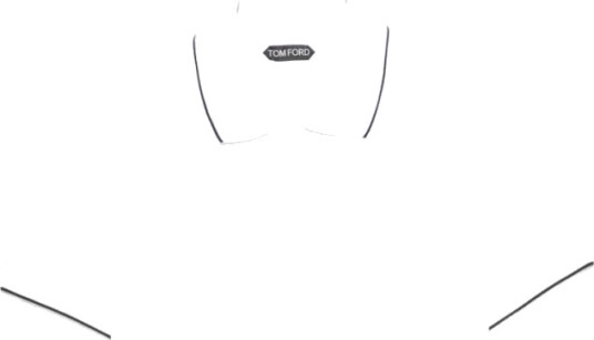 Tom Ford Herre Topper Hvit L,