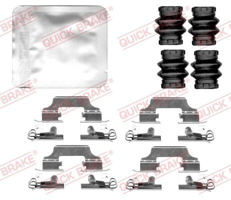 Tilbehørsett, skivebremse belegg QUICK BRAKE 109-0158