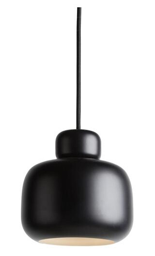 Woud Stone Taklampe Liten Sort