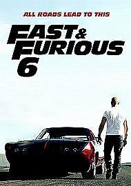 Fast & Furious 6 DVD 2013 Dwayne Johnson, Lin DIR cert 12 Englist Brand New