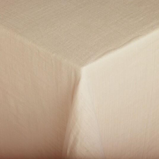 ERWIN M. Duk Silena; 130x130 cm (BxL); Beige; Kvadratisk