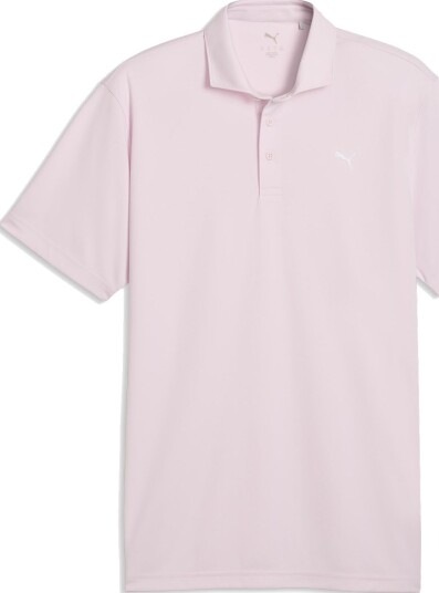 Puma Pure 3.0 Polo Golf pologenser herre Powder Pink Small