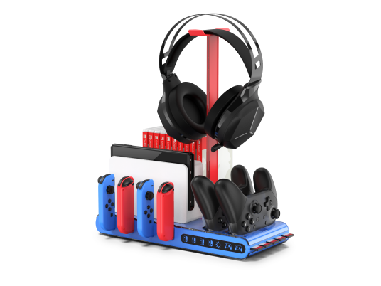 Switch/OLED DLX & LED Charge and Store Stand