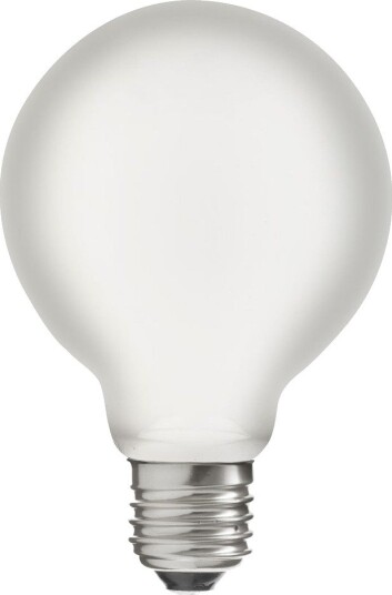 LED globepære opal 80mm 2700K 7W 3 trinns dimbar Unison