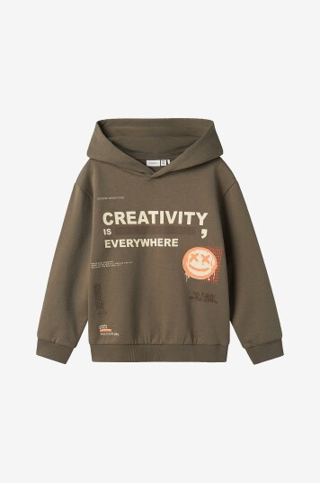Name It Hettegenser nkmOposte LS Nreg Sweat Grønn