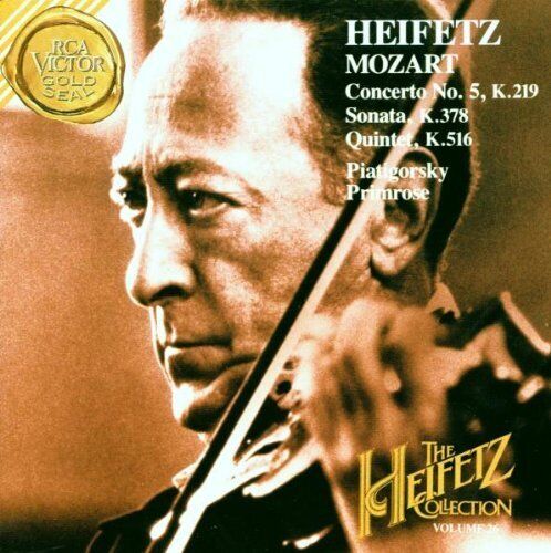 MediaTronixs Mozart, Wolfgang Amadeus : Heifetz Collection, Vol.26 CD Pre-Owned