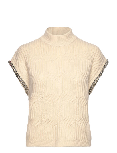 Dante6 | Dante6 Meloe Sleeveless Chain Sweater | S Dante6 | Dante6 Meloe Sleeveless Chain Sweater | S
