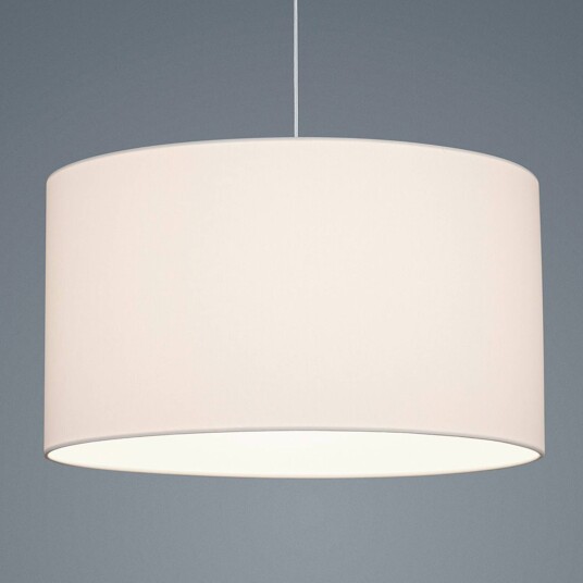 Helestra Pendellampe Certo, dimbar, Hvit / opal, Stue / spisestue, Tekstil / stoff / silke, Moderne Helestra Pendellampe Certo, dimbar, Hvit / opal, Stue / spisestue, Tekstil / stoff / silke, Moderne