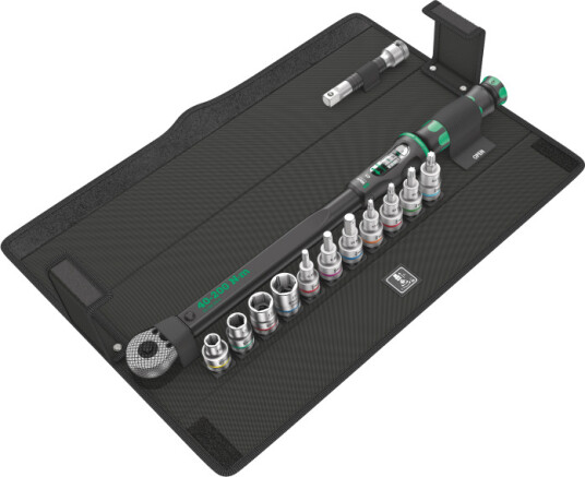 Wera Click-Torque C3 Momentnøkkelsett 1/2" 40-200 Nm med 13 Deler