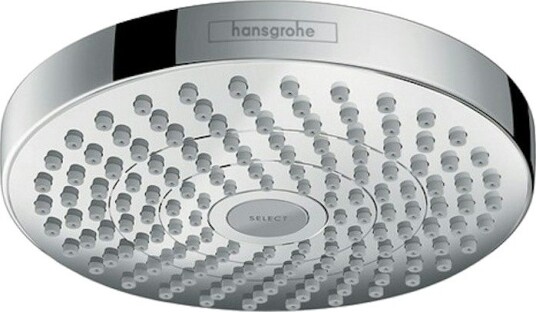 Hansgrohe Croma Select S 180 2jet Ø180 mm, Med 2 stråletyper, Krom