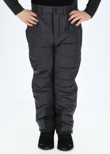Swedemount Östersund Warm Pants Jr Charcoal/Black 130 Regnbukser