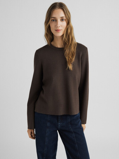 MSCH Copenhagen Agatha East Pullover Brun L/XL MSCH Copenhagen Agatha East Pullover Brun L/XL