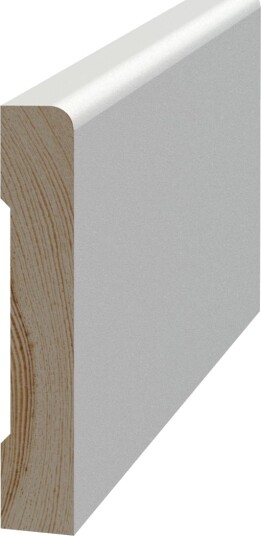 Nobrand Gulvlist FURU 12x070x4400mm RUND S0502y Bomull