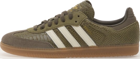 Joggesko adidas Samba OG Focus Olive/ Off White/ Gum4 EUR 35 1/3