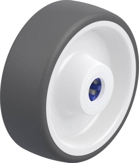 Blickle 628909 Poth 100/12Xr Plasthjul – Hjuldiameter 100 Mm, Lasteevne (Maks.) 300 Kg – 1 Stk