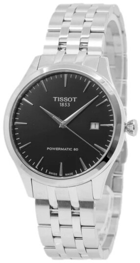 Tissot Herreklokke T158.407.11.051.00 Classic Dream Sort/Stål Ø40 mm