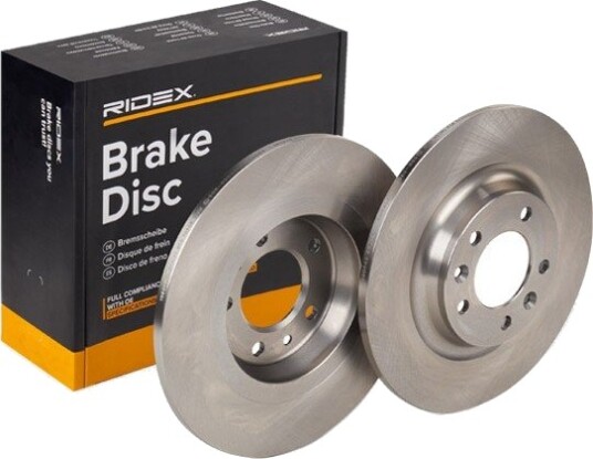 RIDEX 82B0145 Bremseskive