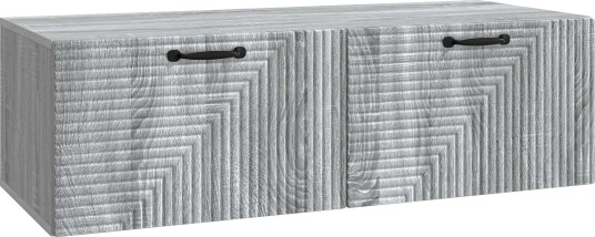 Vegghengt TV skap Grå sonoma 98 x 41 x 30 cm Konstruert tre Vegghengt TV skap Grå sonoma 98 x 41 x 30 cm Konstruert tre