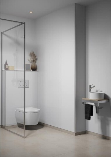 Baderomspanel Fibo 1091 T00 Rhodos White