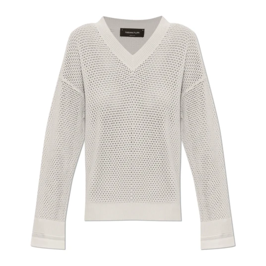 Fabiana Filippi Dame Strikkevarer Beige M,