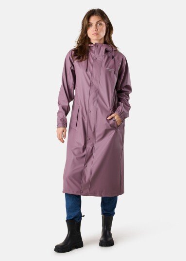 Swedemount Väderöarna Long Coat W Dk. Mauve 44 Vårjakker