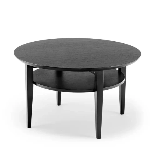 Torkelson Tango salongbord Ø90 cm svart