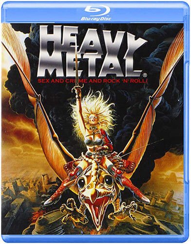 Heavy Metal Blu-Ray 2018 Gerald Potterton cert 15 Brand New Heavy Metal Blu-Ray 2018 Gerald Potterton cert 15 Brand New