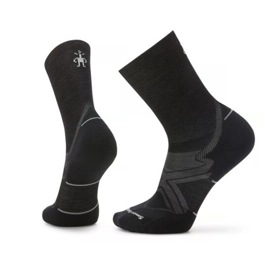 Smartwool W Run Cold Weather Targeted Cushion Crew Black L